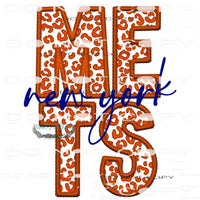 Mets New York #7853 Sublimation transfers - Heat Transfer