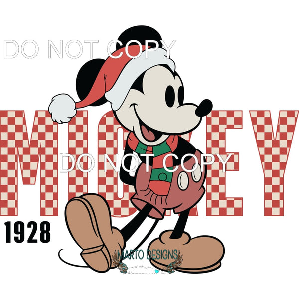 Mickey 1928 #307 Sublimation transfers - Heat Transfer