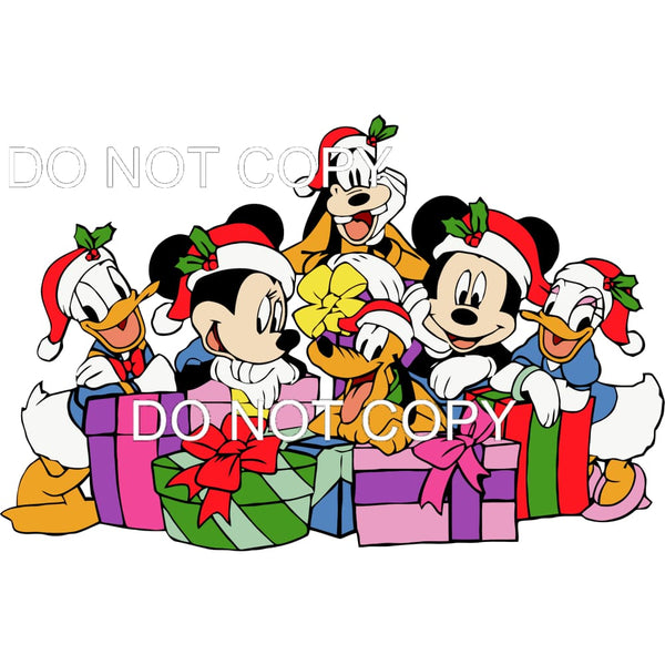 Mickey Mouse Christmas #197 Sublimation transfers - Heat