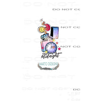 Midnight Sleeve #9433 Sublimation transfers - Heat Transfer