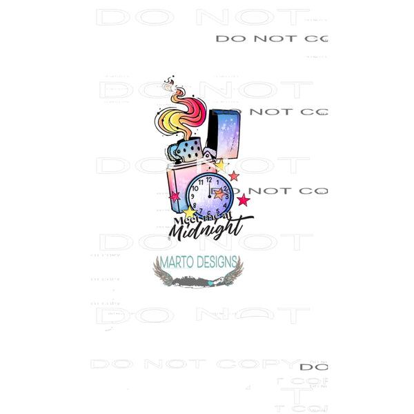 Midnight Sleeve #9433 Sublimation transfers - Heat Transfer