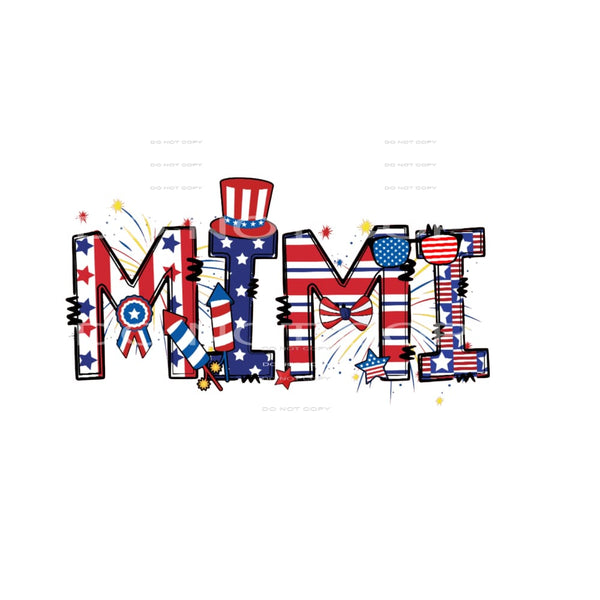 Mimi #5014 Sublimation transfers - Heat Transfer Graphic Tee