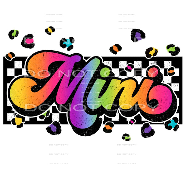 Mini #5922 Sublimation transfers - Heat Transfer Graphic Tee