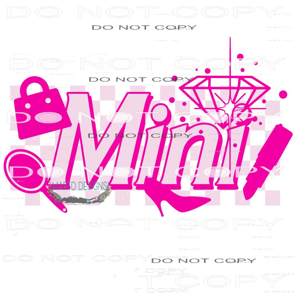 Mini #6109 Sublimation transfers - Heat Transfer Graphic Tee