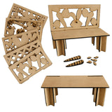 Halloween Small Bench Interchangeable Back insert DIGITAL # 9013 Laser Cut SVG File – Instant Download
