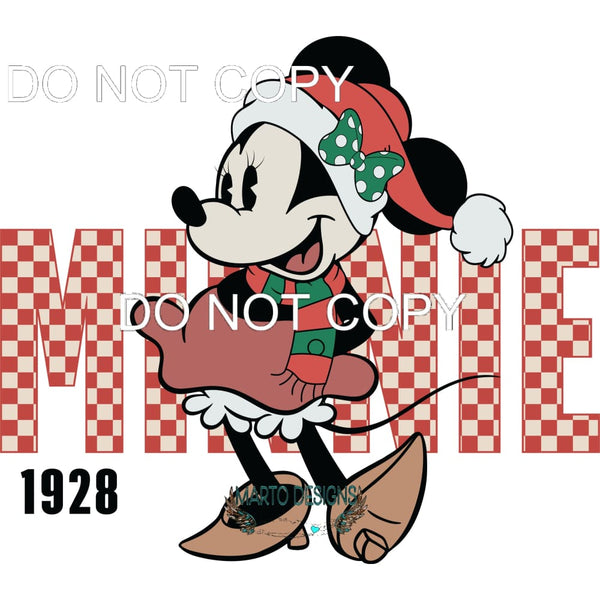 Minnie #286 Sublimation transfers - Heat Transfer Graphic