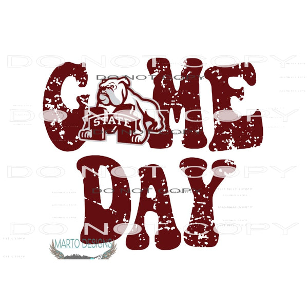 Missouri Game Day #10977 Sublimation transfer - Heat