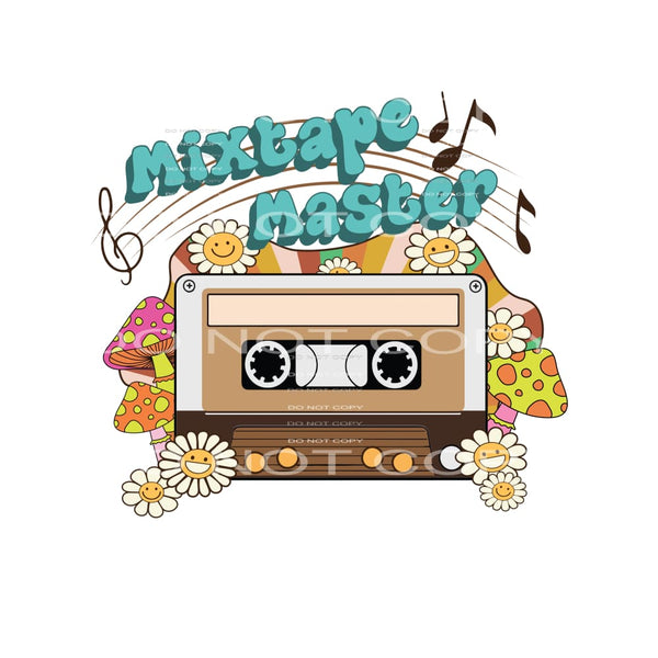 Mixtape Master #4757 Sublimation transfers - Heat Transfer