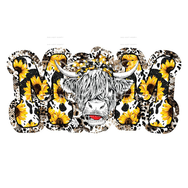 Mom #4771 Sublimation transfers - Heat Transfer Graphic Tee