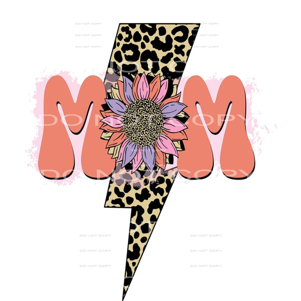 Mom #5004 Sublimation transfers - Heat Transfer Graphic Tee