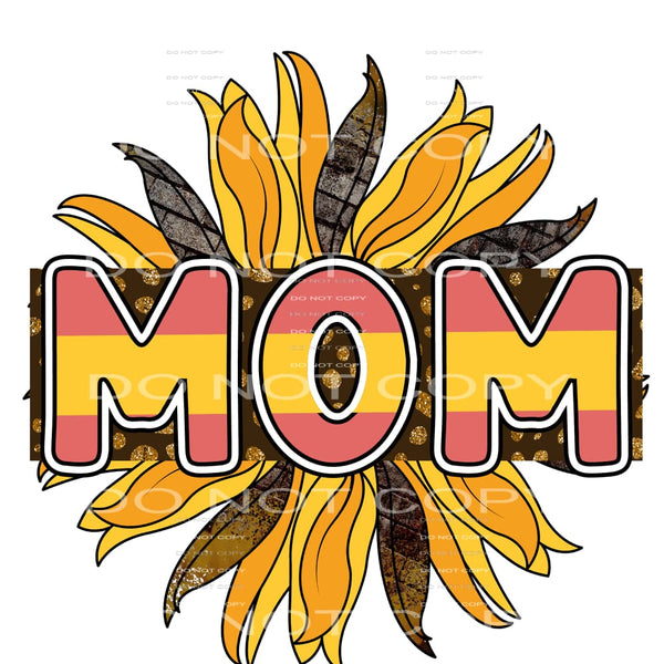Mom #5072 Sublimation transfers - Heat Transfer Graphic Tee