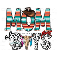 Mom Of Boys #10539 Sublimation transfers - Heat Transfer