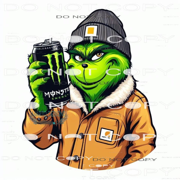 Monster Grinch #8486 Sublimation transfers - Heat Transfer