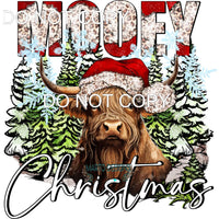 Mooey Christmas #8812 Sublimation transfers - Heat Transfer