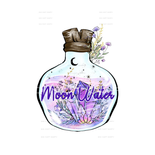 Moon water # 903 - Heat Transfer Graphic Tee - women’s