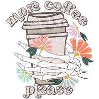 More Coffee Please #5961 Sublimation transfers - Heat