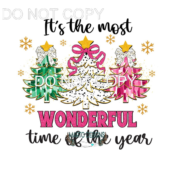 Most Wonderful Time #149 Sublimation transfers - Heat