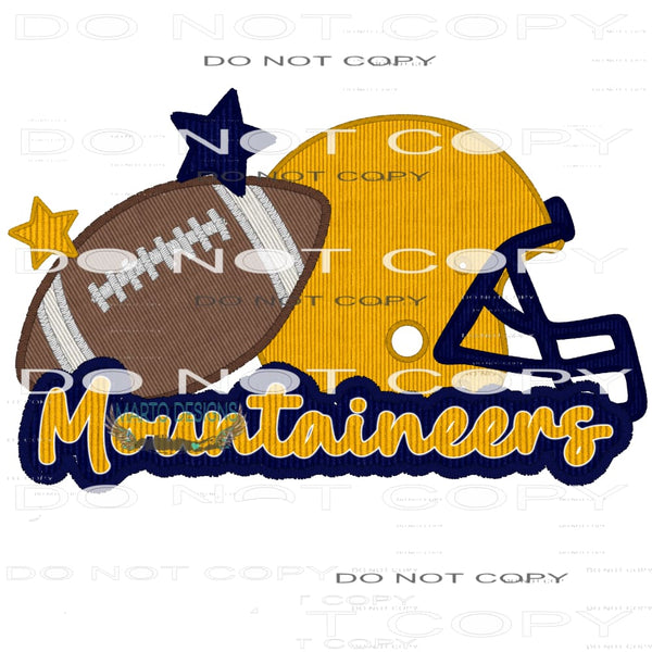 Mountaineers #7078 Sublimation transfers - Heat Transfer