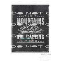 mountains 1 Sublimation transfers (Copy) - Heat Transfer