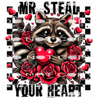 Mr. Steal Your Heart #8807 Sublimation transfers - Heat