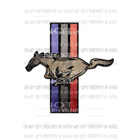 Mustang Sublimation transfers Heat Transfer