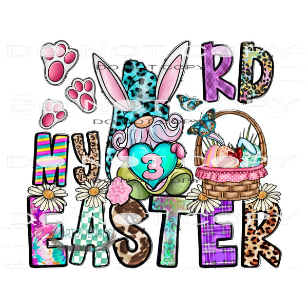 My 3rd Easter #10076 Sublimation transfers - Heat Transfer