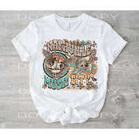 Nashville Music City #4596 Sublimation transfers - Heat