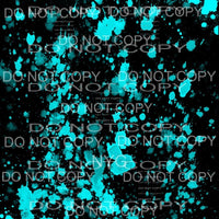 Neon Paint Splatter Sheet #9 Sublimation transfers - 13 x 9 