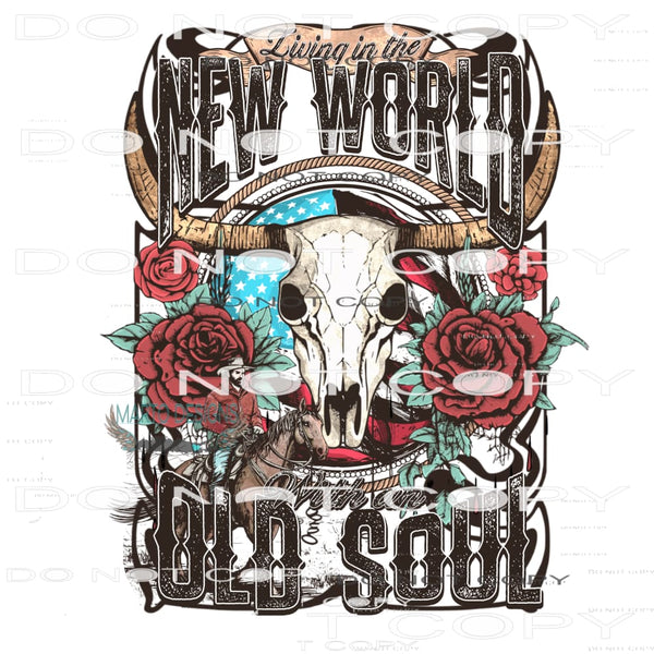 New World Old Soul #6701 Sublimation transfers - Heat