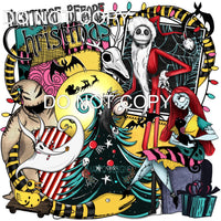 Nightmare Before Christmas #8371 Sublimation transfers -
