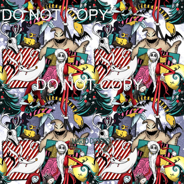Nightmare Before Christmas #8373 Sublimation transfers -