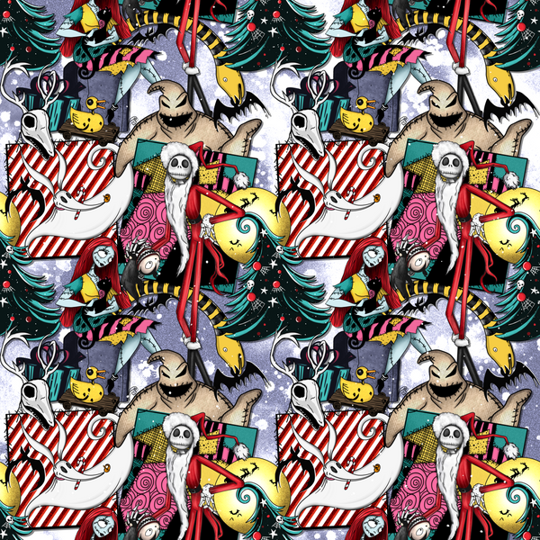 Nightmare Before Christmas #8373 Sublimation transfers -
