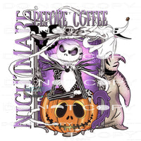 Nightmare Before Coffee #6619 Sublimation transfers - Heat