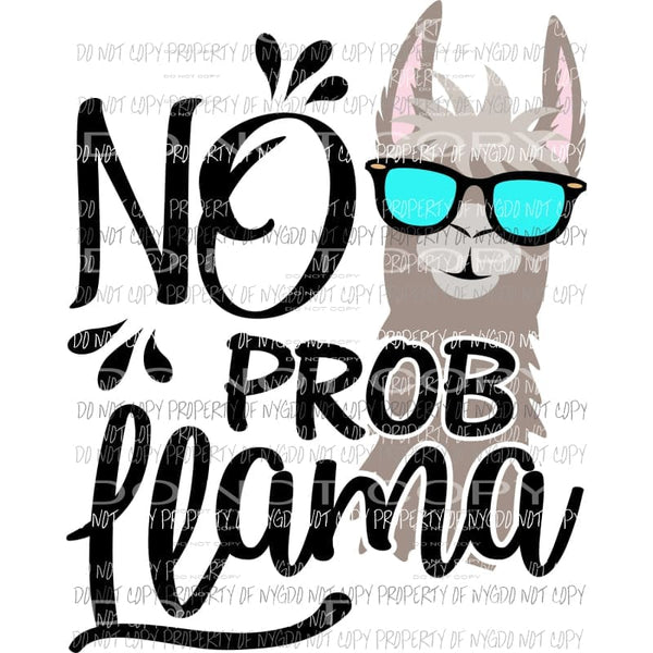 No prob llama Sublimation transfers Heat Transfer
