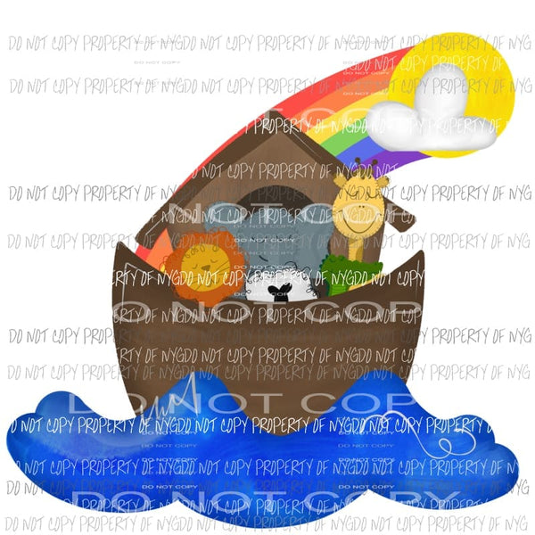 noahs ark Sublimation transfers Heat Transfer