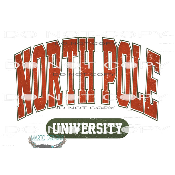 North Pole #7539 Sublimation transfers - Heat Transfer