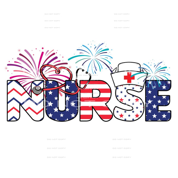 Nurse #5344 Sublimation transfers - Heat Transfer Graphic