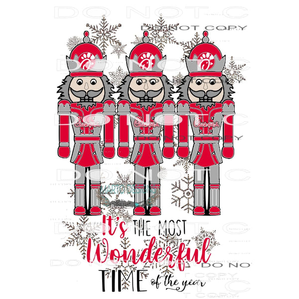 nutcracker chick fil a # 7742 Sublimation transfers - Heat
