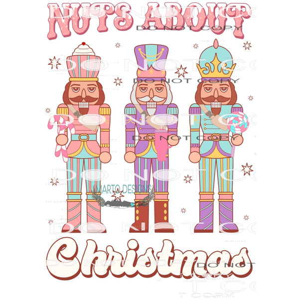 Nuts About Christmas #8051 Sublimation transfers - Heat