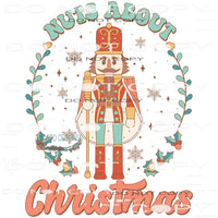 Nuts About Christmas #8124 Sublimation transfers - Heat