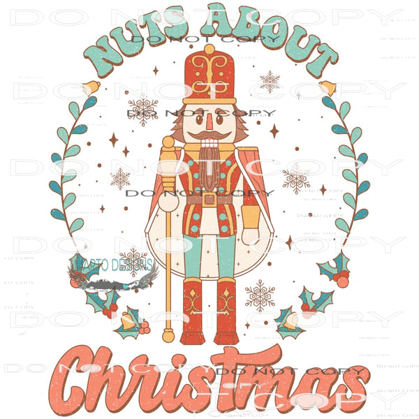 Nuts About Christmas #8124 Sublimation transfers - Heat