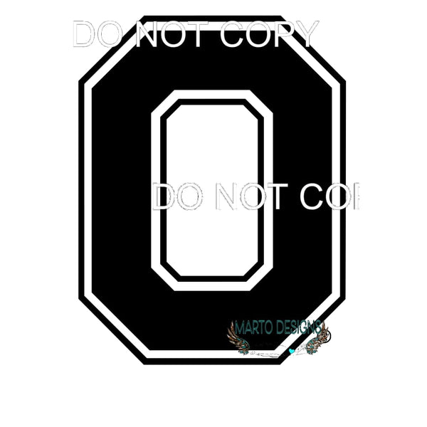 O Ohio # 6618 Sublimation transfers Heat Transfer Graphic