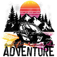 Off road Adventures #4582 Sublimation transfers - Heat