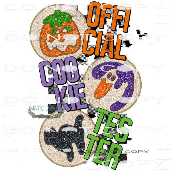 Official Cookie Tester #6723 Sublimation transfers - Heat