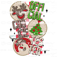 Official Cookie Tester #6753 Sublimation transfers - Heat