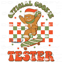 Official Cookie Tester #8149 Sublimation transfers - Heat