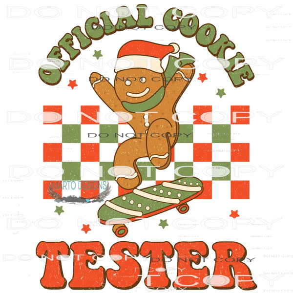 Official Cookie Tester #8149 Sublimation transfers - Heat