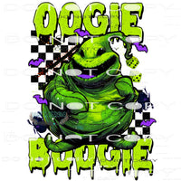 Oggie Boogie #6082 Sublimation transfers - Heat Transfer