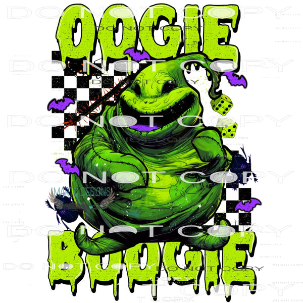 Oggie Boogie #6082 Sublimation transfers - Heat Transfer