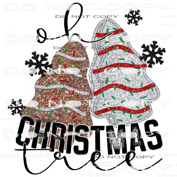 Oh Christmas Tree #6748 Sublimation transfers - Heat